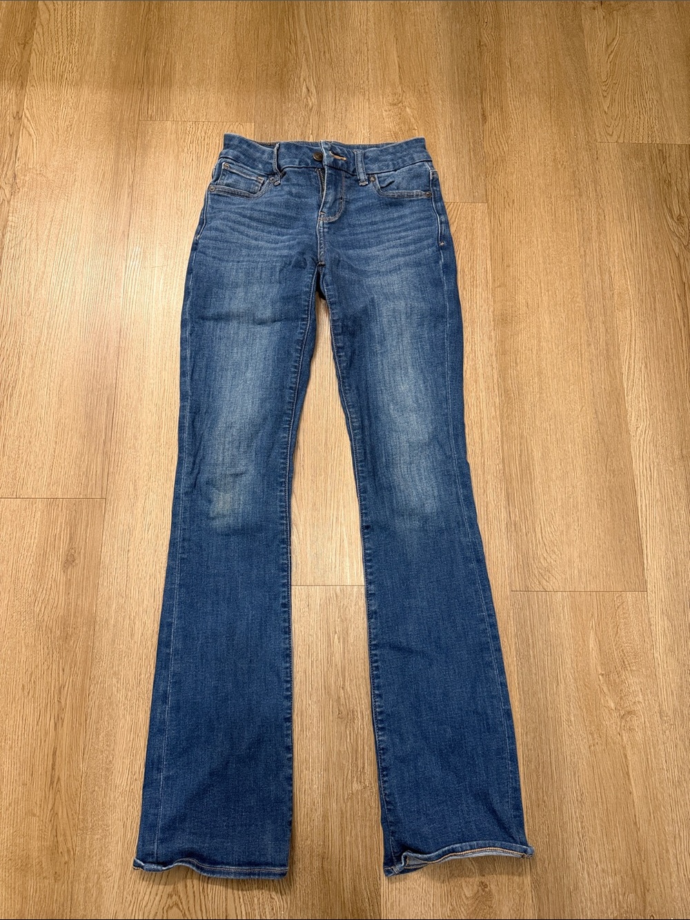 American Eagle Outfitters Women's Blue Flare Jeans
